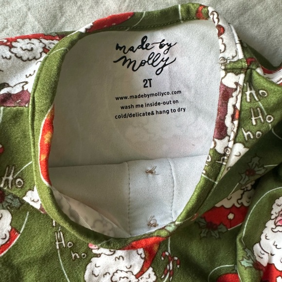 Made By Molly Santa Pajamas - Picture 4 of 6